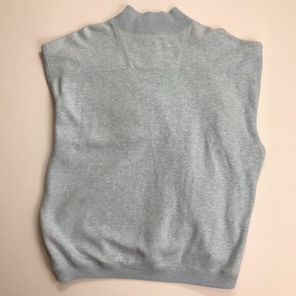 Tommy Bahama Men Zip Blue Cotton XL Pullover - Picture 6 of 6